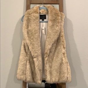 Faux Fur Vest from Anthropologie